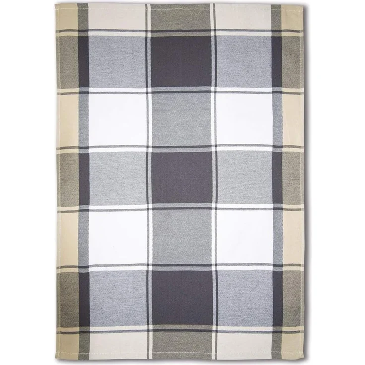 Dyckhoff Geschirrtuch KARO, Maße je Tuch ca. 50x70 cm, aus 100% Baumwolle, (Set, 3-tlg), mit drei verschiedenen Motiven – Bild 3