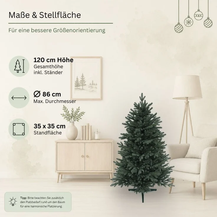 HXT 1418 Spritzgussbaum 120 cm – Bild 4