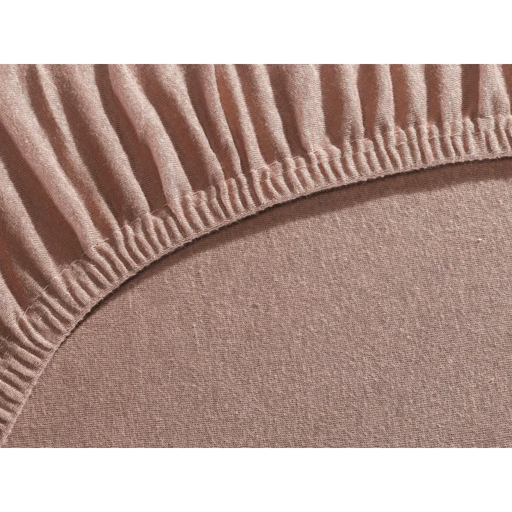 Hometex Premium Textiles Spannbettlaken Exclusive Topper-Spannbettlaken, Jersey, Für Matratzentopper und Boxspringbett Topper – Bild 3