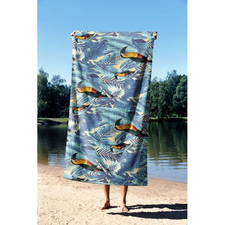 Mijolnir 'Tropic 70' Strandtuch, Mehrfarbig, 70 x 130 cm – Bild 2