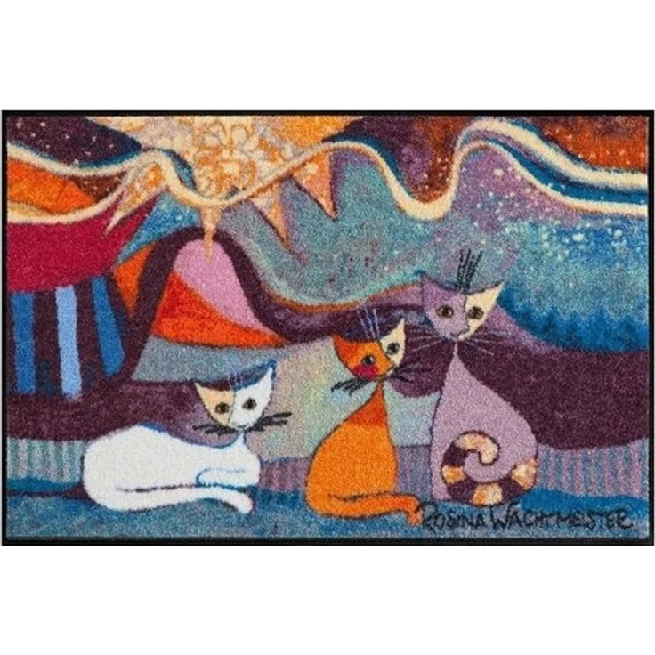 Salonloewe Fußmatte Fußmatte 50x75 Rosina Wachtmeister Le Onde, Eingangsmatte normal, Höhe: 500 mm – Bild 2