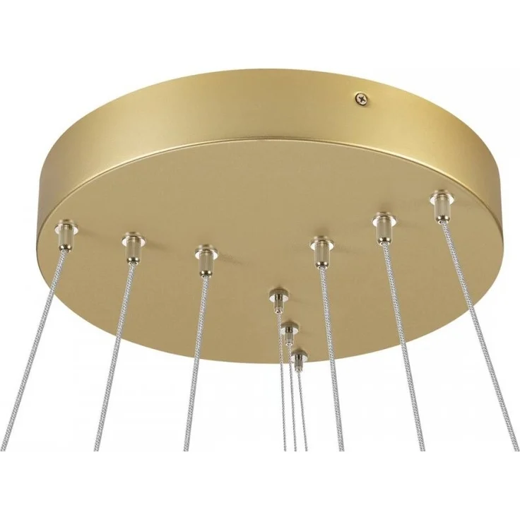 SLV 1007703 ONE FLAT Pendelleuchte triple 80cm 2700K 3000K DALI Touch messing – Bild 6