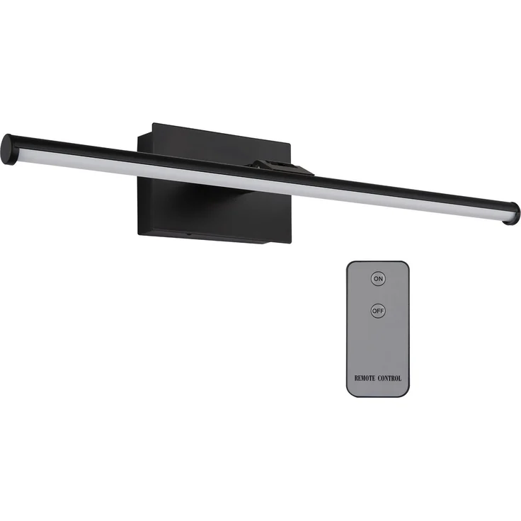 LED Bilderleuchte, Akku, beweglich, Fernbedienung, schwarz – Bild 2