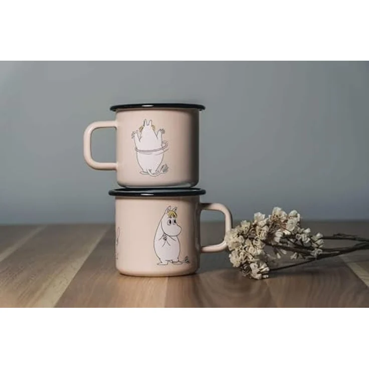 Muurla Kinderbecher Tasse Mumins Moomin Mint (370 ml) – Bild 6
