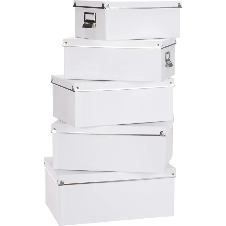 Zeller Present Aufbewahrungsbox, (5-tlg) – Bild 3