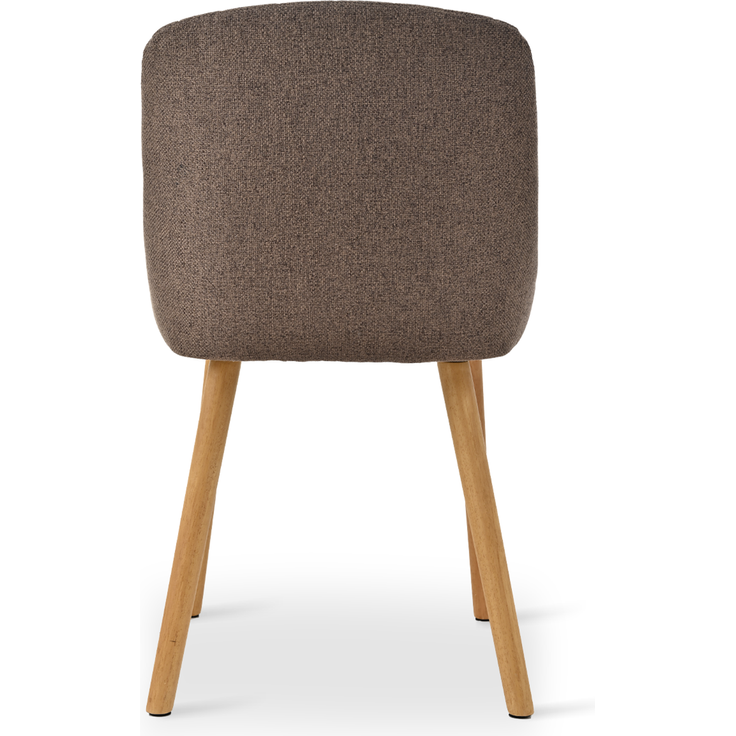 GOEURVANT 993 Esszimmerstühle 2er-Set, Webstoff - Mokkabraun – Bild 6