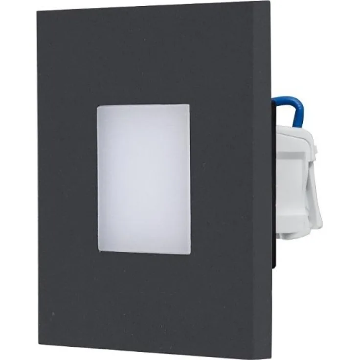EVN LED Wandeinbauleuchte anthrazit IP44 1. 8W 3000K 55lm