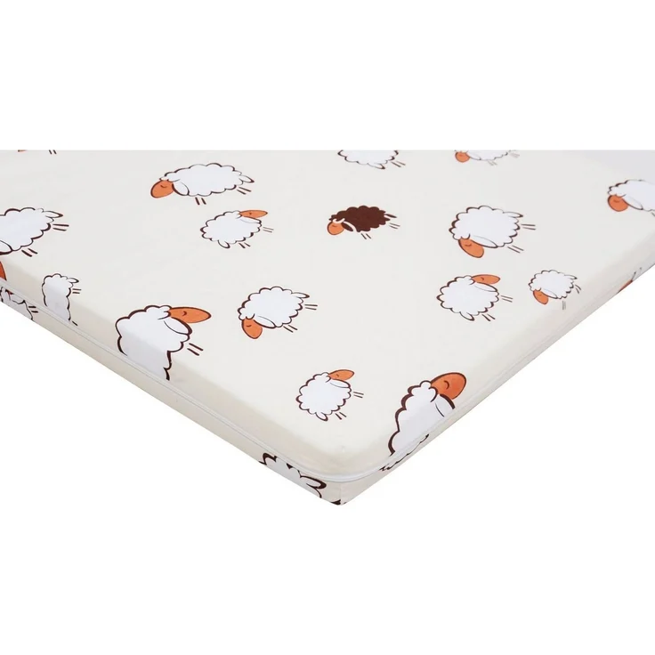 Kindermatratze Babymatratze mit Baumwollbezug, waschbar & rollbar–Allergikergeeignet, Best for Kids, 6 cm hoch, (Einzelartikel, 1 × Kindermatratze), Faltbar, allergikerfreundlich, atmungsaktiv – Bild 2