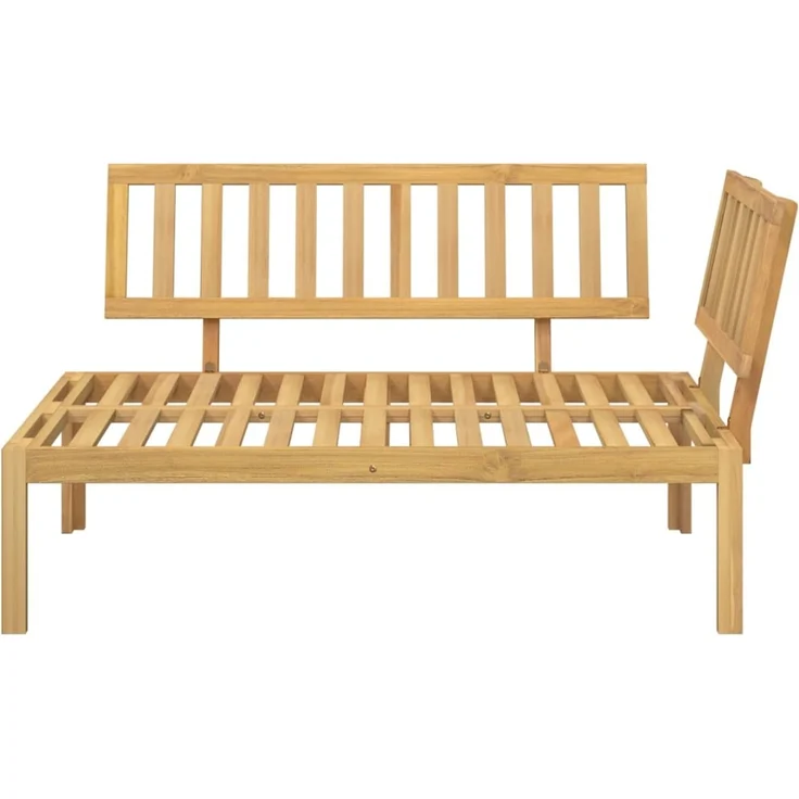 vidaXL Garten-Ecksofa aus Paletten Massivholz Akazie 365849 – Bild 3