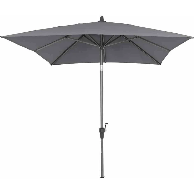 Siena Garden Mittelstockschirm Avio anthrazit 300 x 200 cm – Bild 4