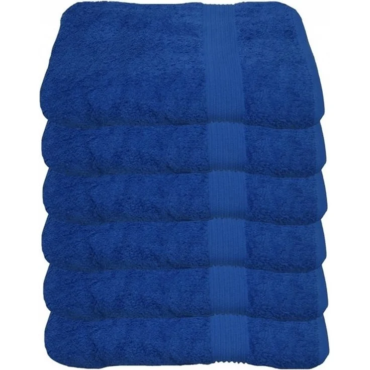 Julie Julsen Handtücher 6-Handtücher-Royalblau-Handtuch 50x100 cm, Baumwolle (6-St) – Bild 2