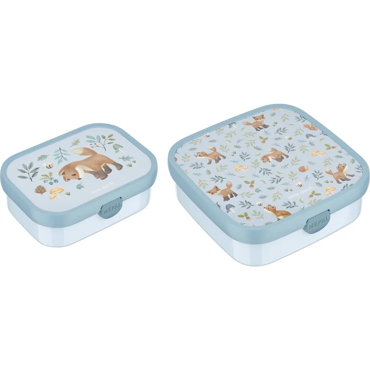Mepal CAMPUS Brotdosen-Set mit Gabel Forest Friends (2025) – Bild 1
