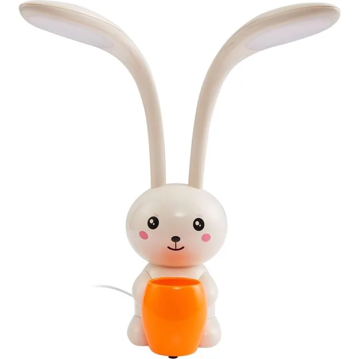 Lindby Schreibtischlampe Haas, Enthalten, LED 5,5 W gesamt, Farbwechsel warmweiß / tageslicht