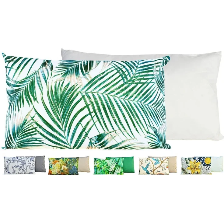 JACK Dekokissen Outdoor Lounge Kissen 30x50cm Motiv inkl. Füllung, mit Lotus-Effekt, Robust, Strapazierfähig, für Innen & Außen geeignet