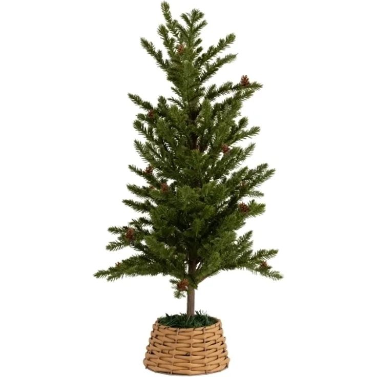 Det Gamle Apotek Weihnachtsbaum H 28 cm B 28 cm T 67 cm Grün