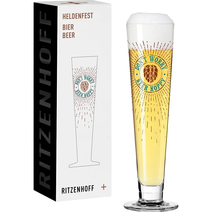 Ritzenhoff 1011012 Bierglas #12 HELDENFEST Rebecca Buss 2022