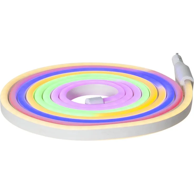 Best Season LED-Neon-Ropelight 'Flatneon', Länge 3 m, neonbunt