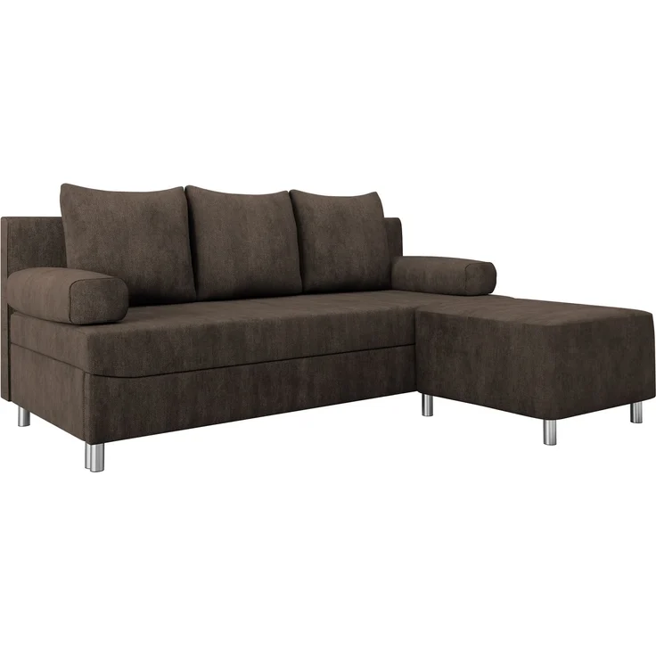 Schlafsofa Dover (Sofa mit Polsterhocker, Farbe: Lumo 40) – Bild 1