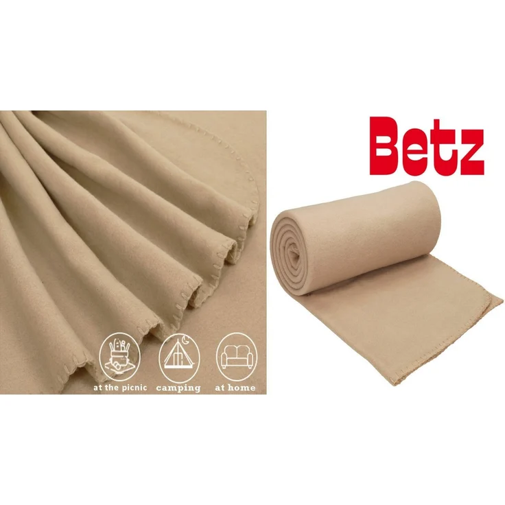 Wohndecke 2 Stück Fleecedecken Kuscheldecken Größe 130x170 cm, Betz – Bild 4