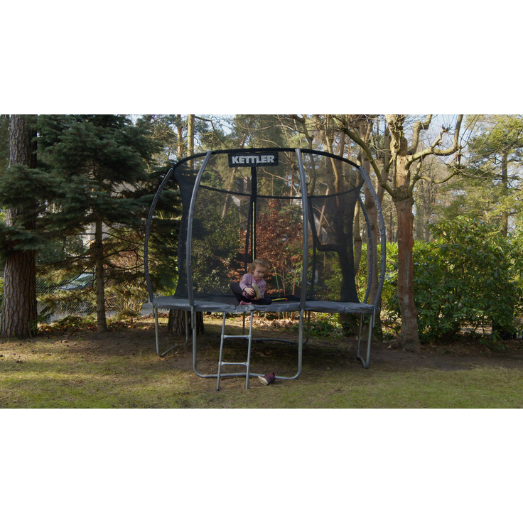 KETTLER 'JUMP' Outdoor Trampolin, Ø 305 cm, grau – Bild 2