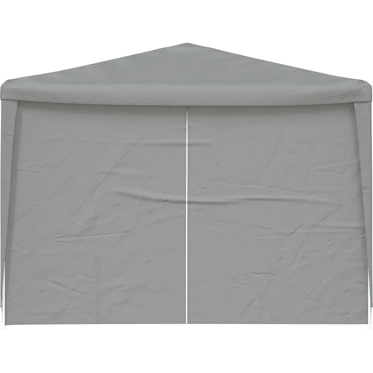 vidaXL Party-Zelt 900 x 300 x 255 cm Hellgrau PE und Stahl 42033001 – Bild 3