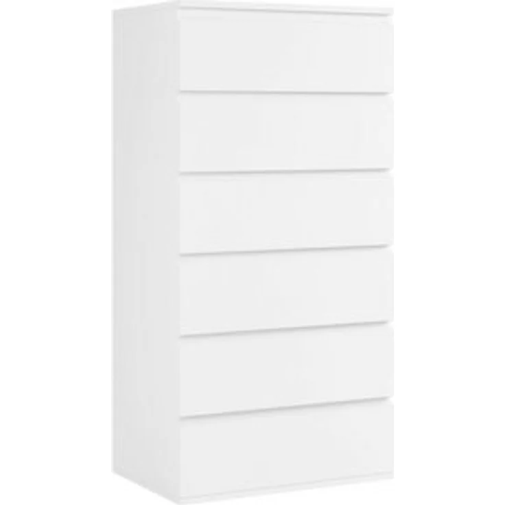 Homfa Kommode, Sideboard mit 6 Schubladen, Schubladenschrank holz, 60x40x119cm – Bild 6