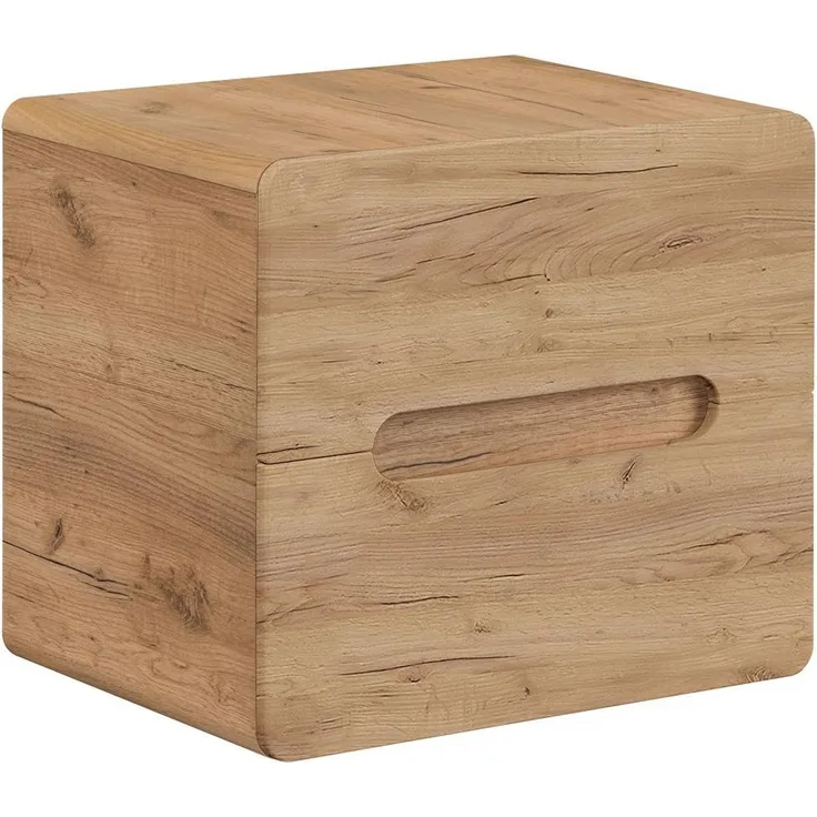 Waschtischunterschrank 60 cm LUTON-56-CRAFT Wotan Eiche Nb. Nb, 2 Softclose-Schubkästen, B/H/T ca. 60/53/46 cm