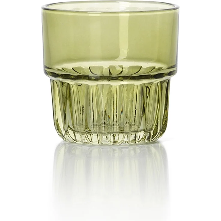 Das Faceted Trinkglas - Grün – Bild 1