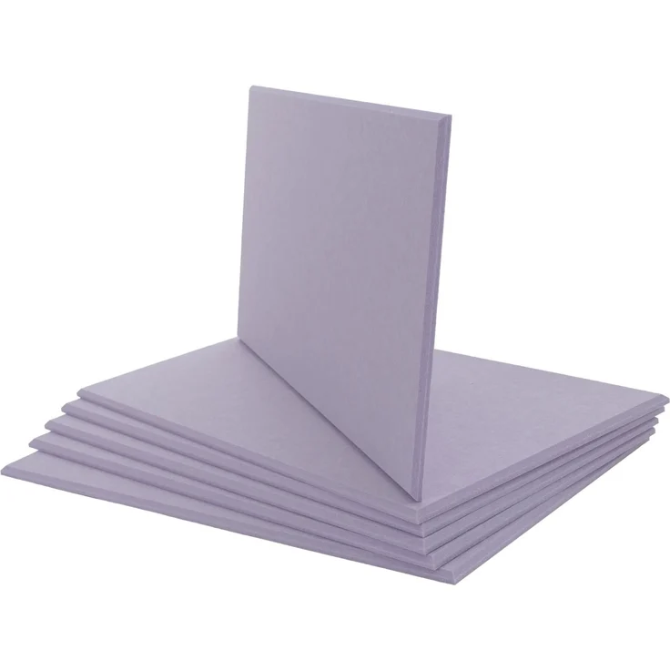 6er-Set Akustikwandpaneel HWC-L52, Wandpaneele Akustikplatten, schalldämmend 1qm Fläche 60x30 cm ~ flieder – Bild 6