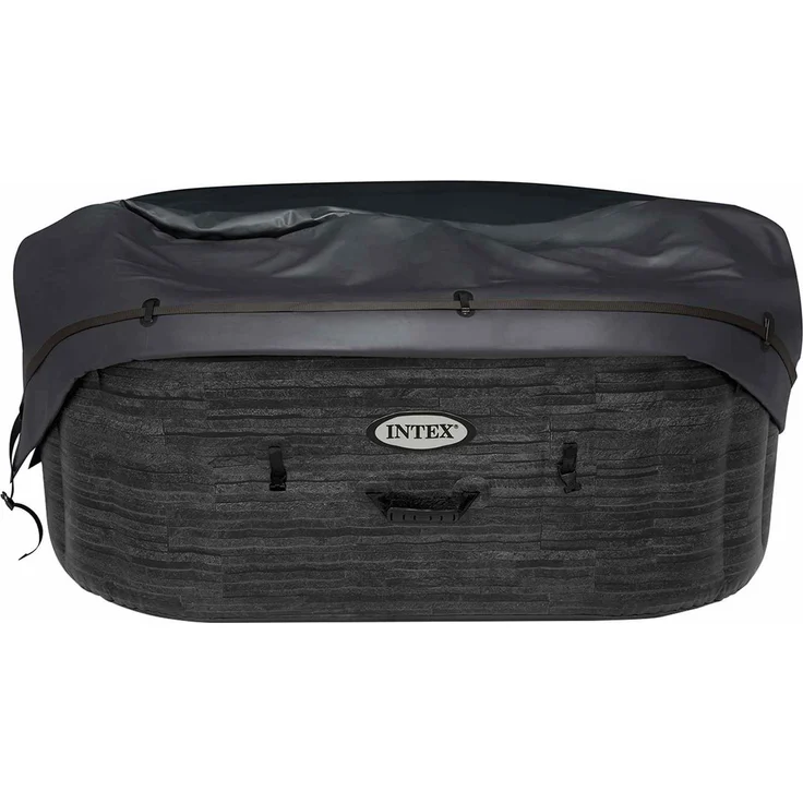 INTEX Spa-Abdeckung INTEX Dunkelgrau 175 x 175 x 72 cm PVC und PU 42035641 – Bild 5