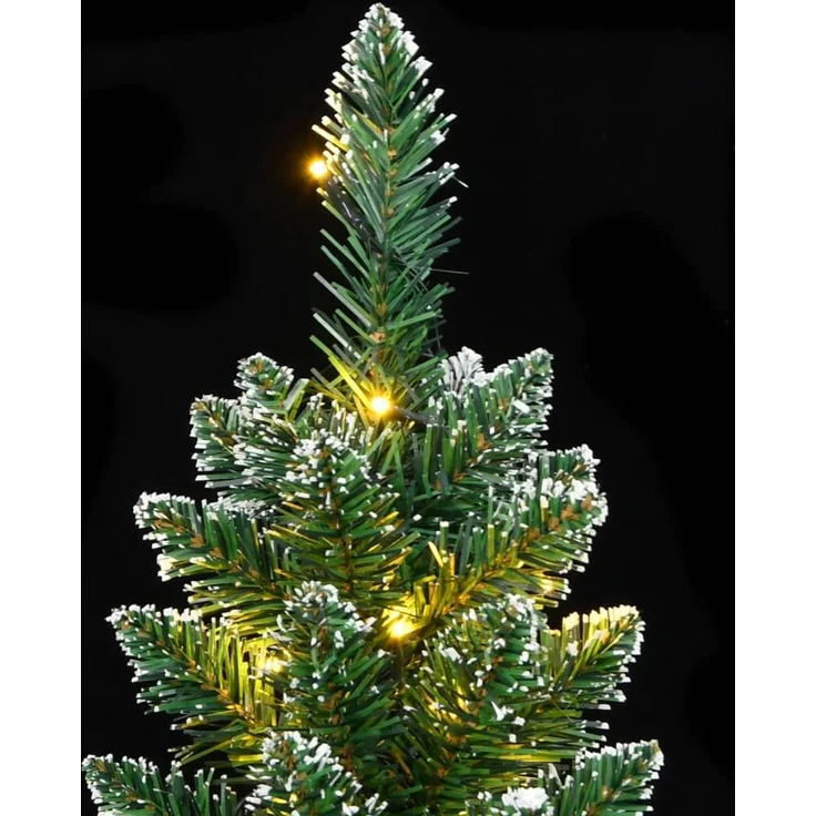 vidaXL Künstlicher Weihnachtsbaum Schlank 300 LEDs 210 cm 3315761 – Bild 6