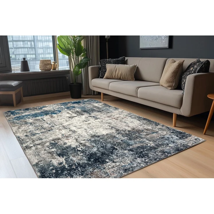 Obsession Teppich Posh 303, rechteckig, Höhe: 12 mm, modernes Design, bedruckte Qualität, Wohnzimmer – Bild 5