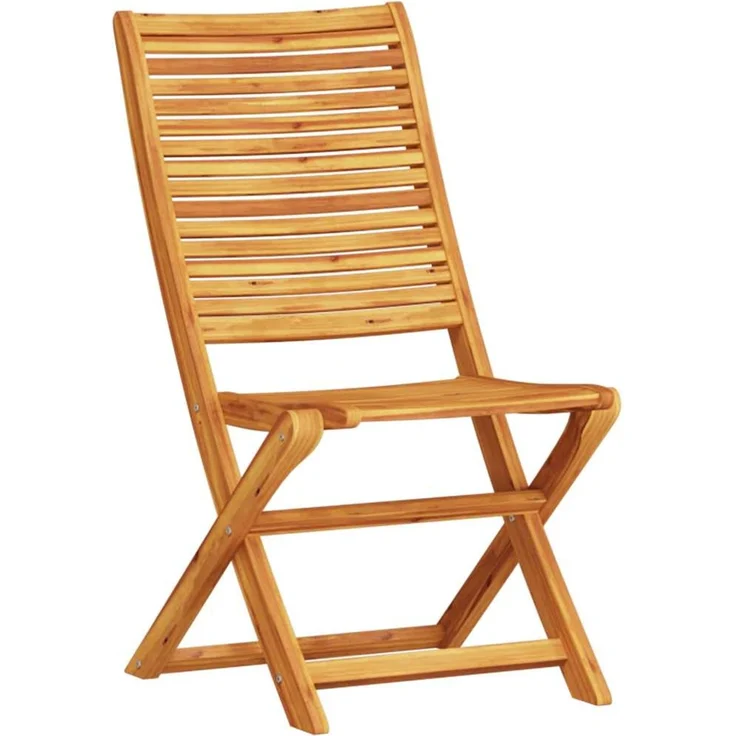 vidaXL Klapp Bistro Set 3 stk. Braun Massivholz Akazie 3375698 – Bild 5