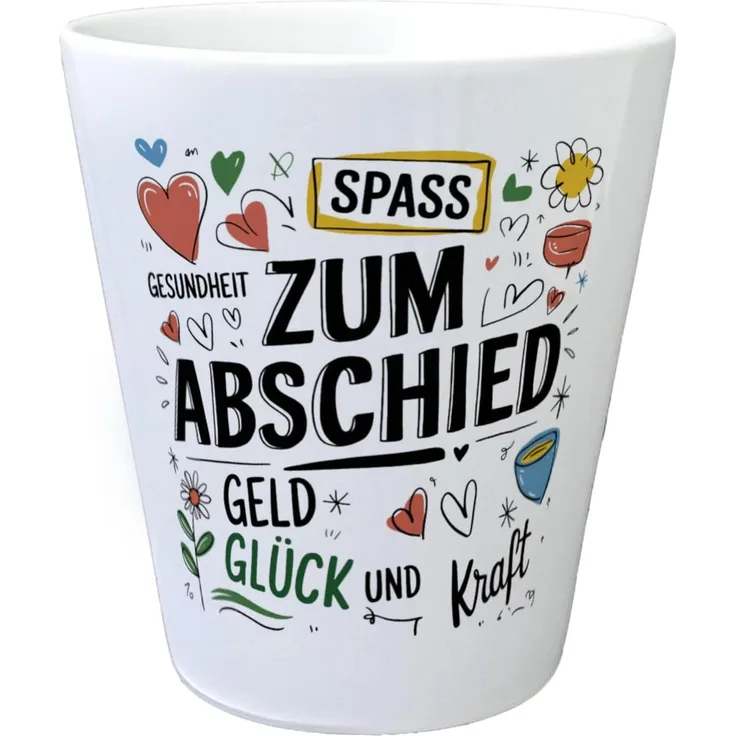 speecheese Blumentopf Wünsche Zum Abschied Blumentopf für Kollegen und Freunde