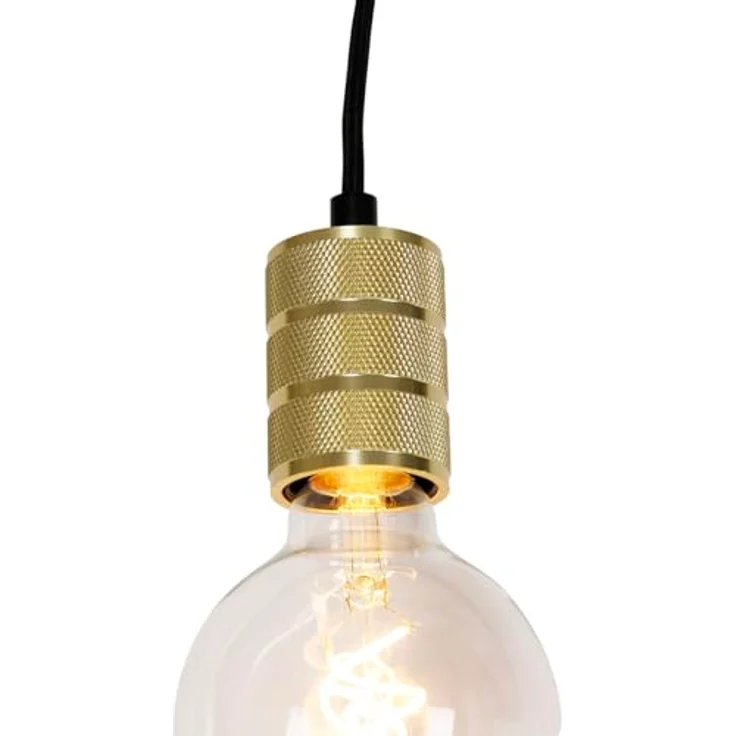 Qazqa Iconic Cavalux Schienenleuchte, Modern, dimmbar, gold, Rund, 4.6cm, für Flur, Küche, Wohnzimmer und Schlafzimmer – Bild 2