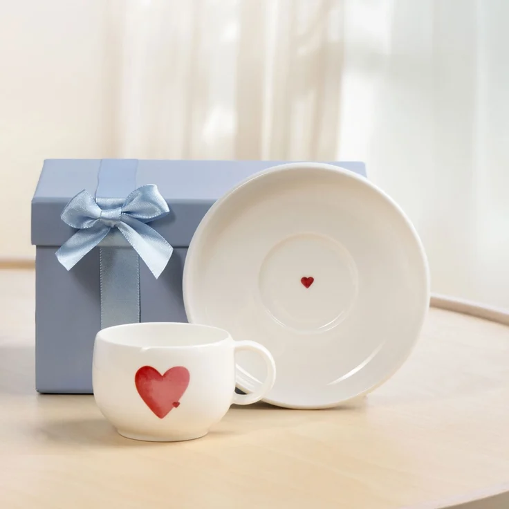 like. by Villeroy & Boch With Love Espressotasse 60 ml 6er Set – Bild 2