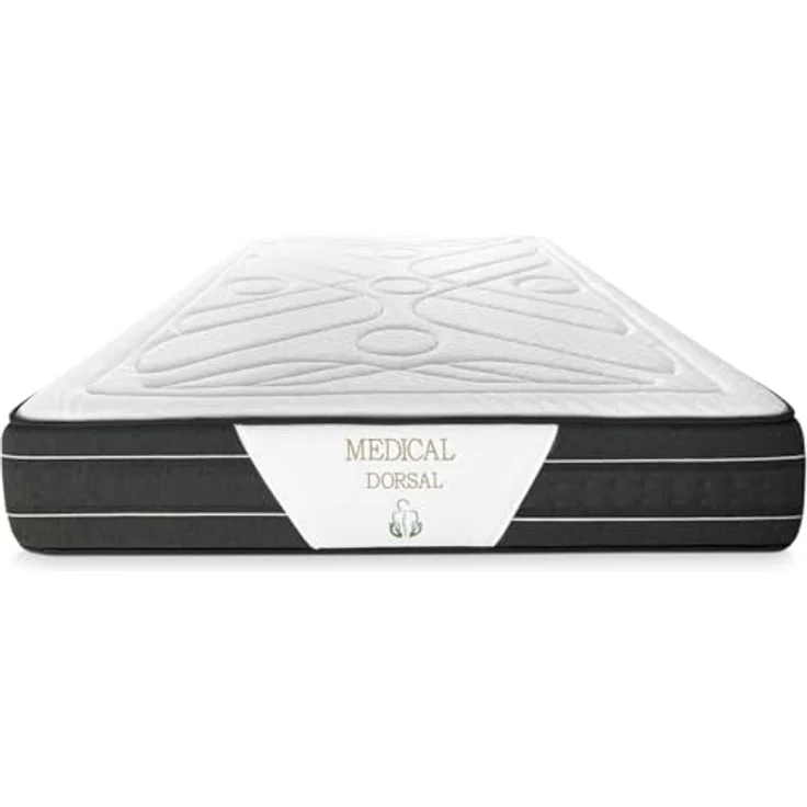 Somnia Descanso Viskoelastische Matratze Medical Premium 120x190 cm, ergonomisch und bequem, Dicke 30 cm, HR-Kern, milbendicht, antibakteriell und hypoallergen – Bild 4