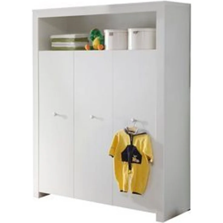 ebuy24 Kleiderschrank Olja Kleiderschrank Kinderzimmer mit 3 Türen und 1 – Bild 3