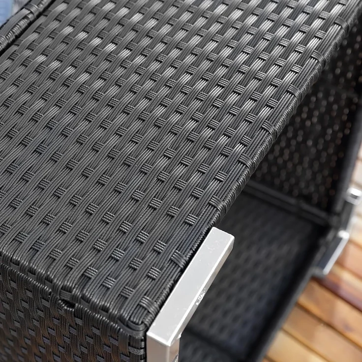 Lounge Sitzgarnitur Sitzgruppe Rattan Gartenmöbel Gartenset Sitzgruppe Terrasse – Bild 7