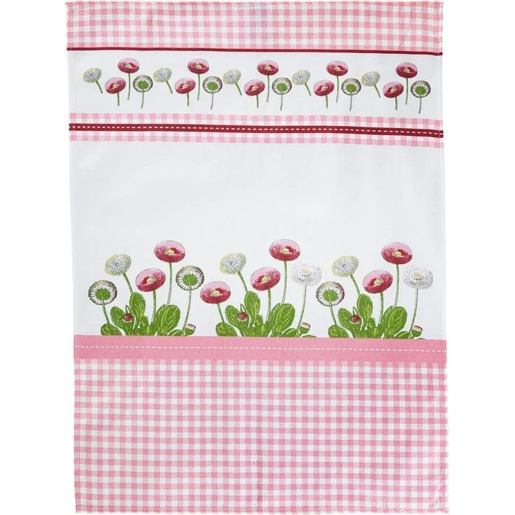 Erwin Müller Geschirrtuch Geschirrtuch 6er-Pack, Baumwolle Karo – Bild 3