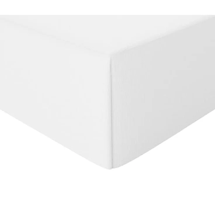 Amazon Basics Jersey Spannbettlaken 100% Baumwolle, 120 x 200 cm, Weiß, Matratzenhöhe bis 30 cm, OEKO-TEX Standard 100 – Bild 5