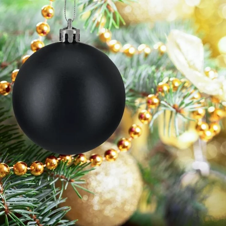 Relaxdays Weihnachtskugeln im 100er Set – Bild 2