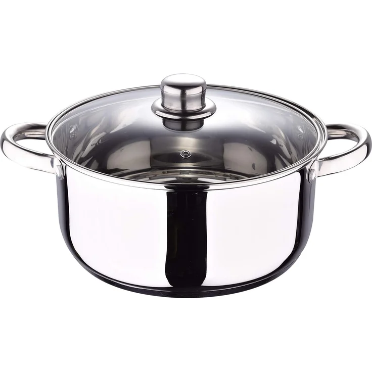 Topf-Set CASSEL 4-teilig silber Kochtopf Suppentopf Töpfe Universaltopf Topf – Bild 5