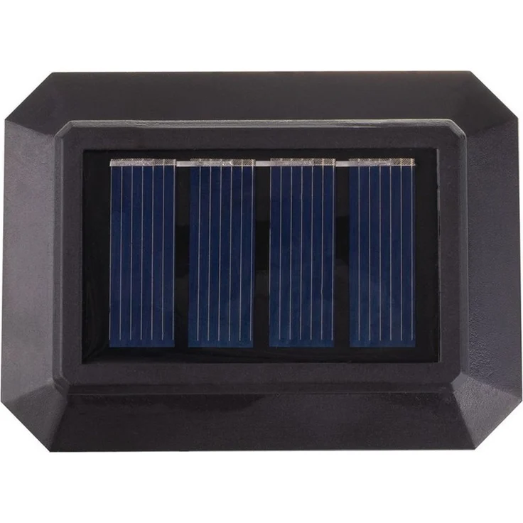 GreenBlue LED Solarleuchte GB125/GB127/GB128 Aufsatz Solarlampe für Pfosten, LED fest integriert, Warmweiß, Lichtquelle im Garten Wegbeleuchtung – Bild 2