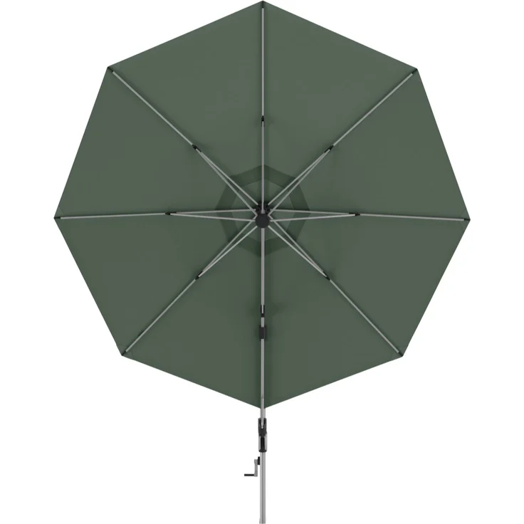 Knirps Sonnenschirm / Ampelschirm "Hyperion 340", aloe, Ø 340 cm – Bild 5