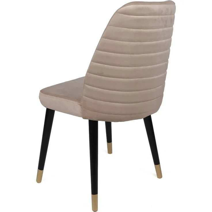 Skye Decor 'Hugo-367 V2' Stuhlset (2-teilig), Creme / Schwarz, 50 x 90 x 49 cm – Bild 3