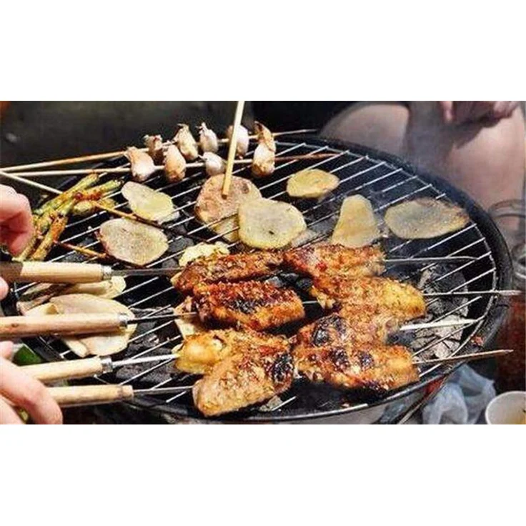 ABC Runder Grillrost aus Edelstahl, 45 cm, für Grill und Backofen – Bild 2