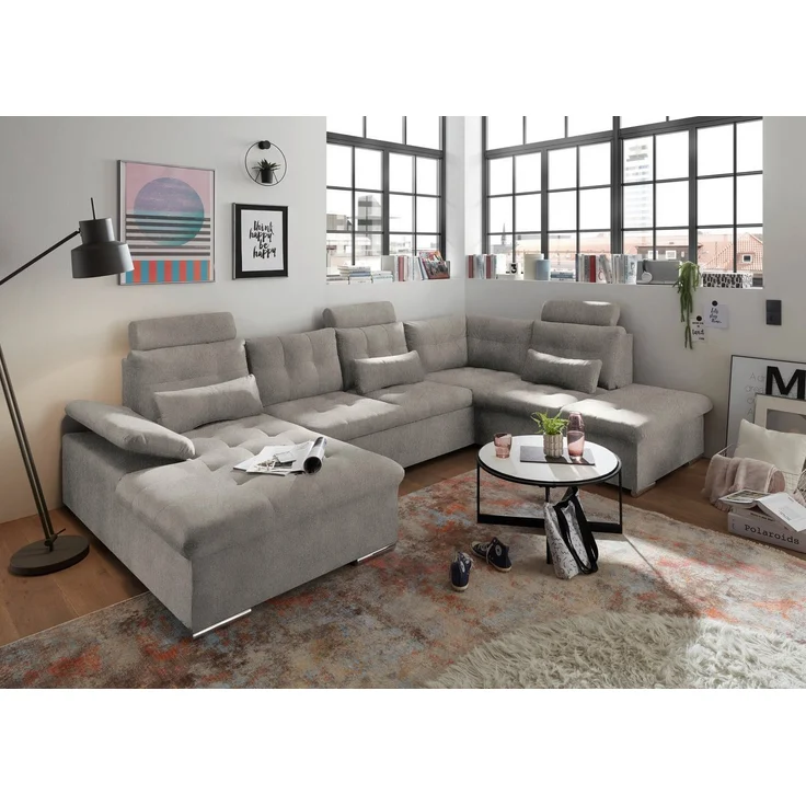 Schlafsofa Taupe - Medan XXL – Bild 5