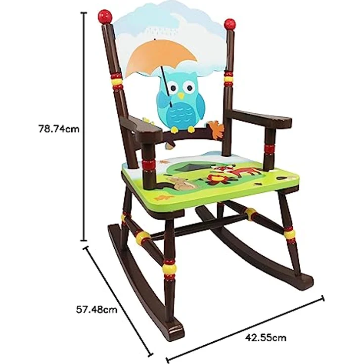 Fantasy Fields Kinder Enchanted Woodland Holz-Schaukelstuhl TD-11738A – Bild 11