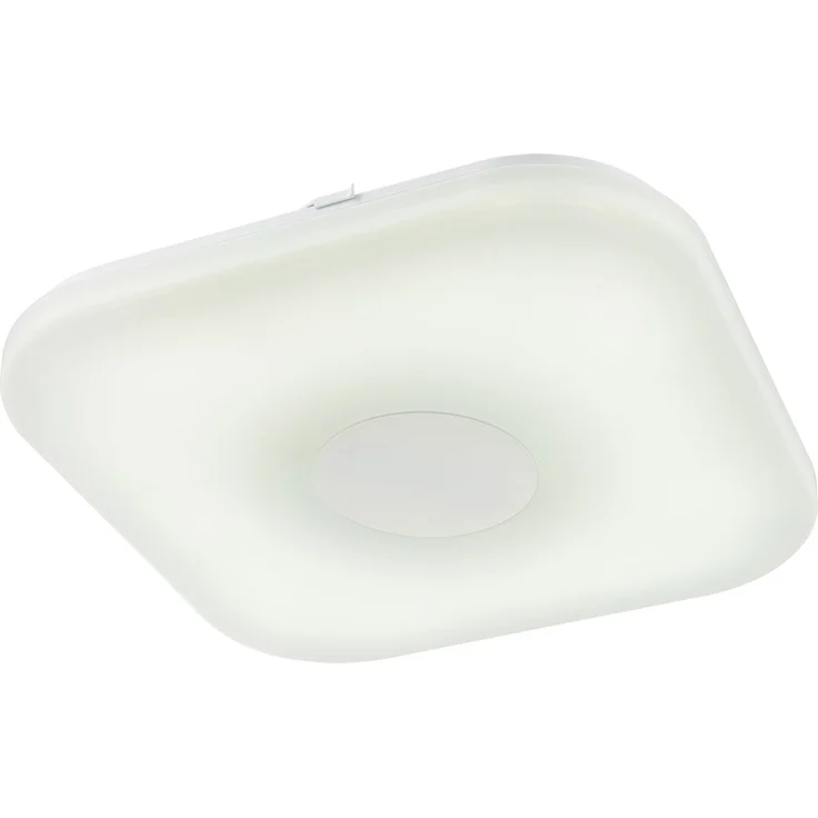 LED Deckenleuchte, weiß, Fernbedienung, L 36 cm – Bild 1